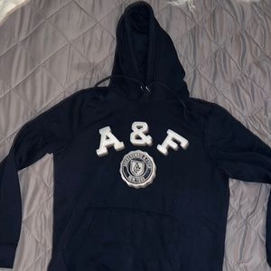 Abercrombie & Fitch navy blue size small sweater